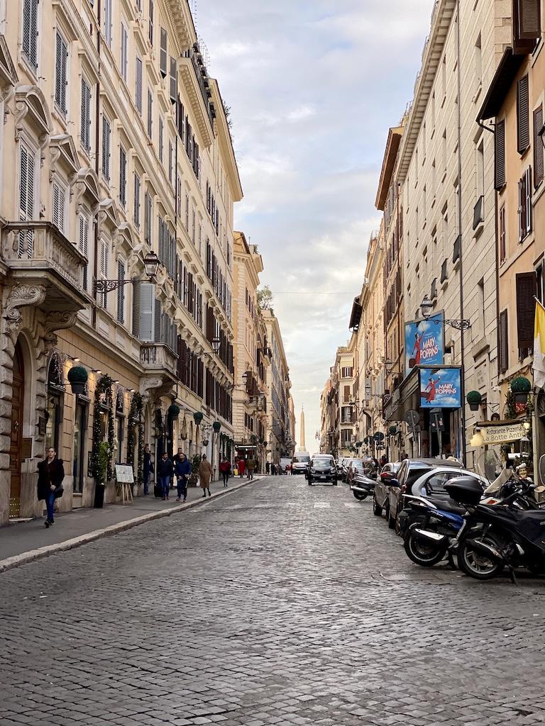 See the city streets in Rome, Italy