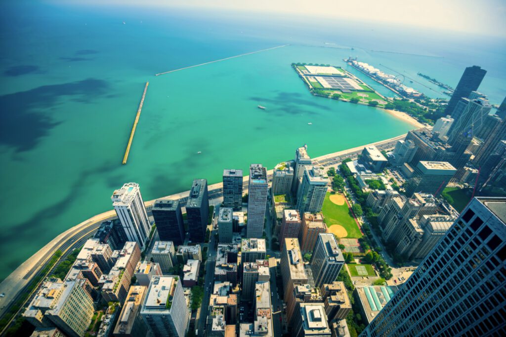 Chicago City skyline