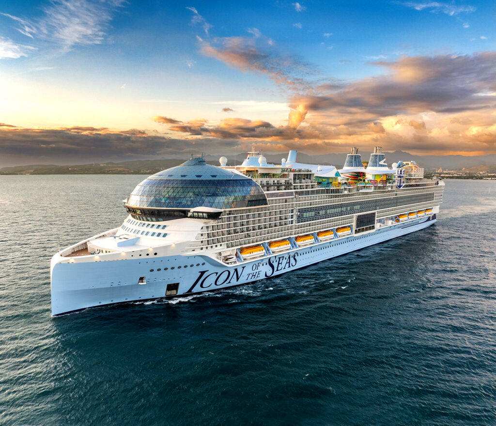 msc vs caribbean icon of the seas Courtesy of Royal Carribbean International